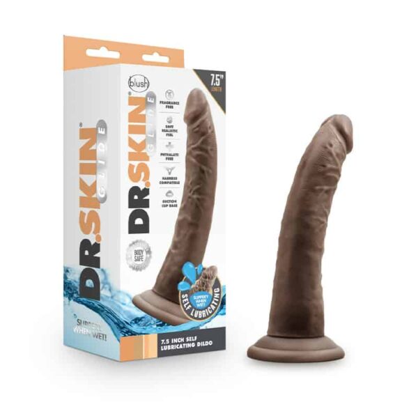 Dr.Skin Glide Self Lube Dildo 7.5in Cho