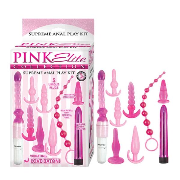 Pink Elite Collec Supreme Anal Play Kit