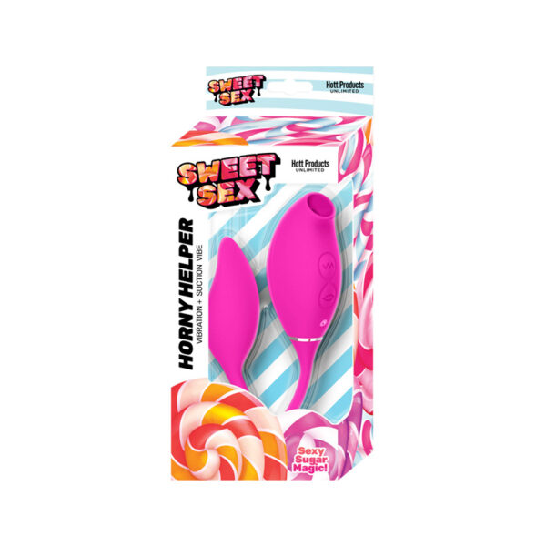 Sweet Sex Horny Help Vib/Suct Sili Mag
