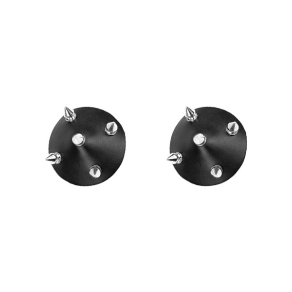 Nipplicious Temp Leather Past W/Studs Bk