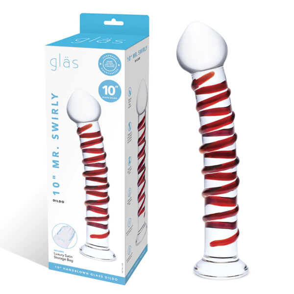 Mr. Swirly Dildo 10in
