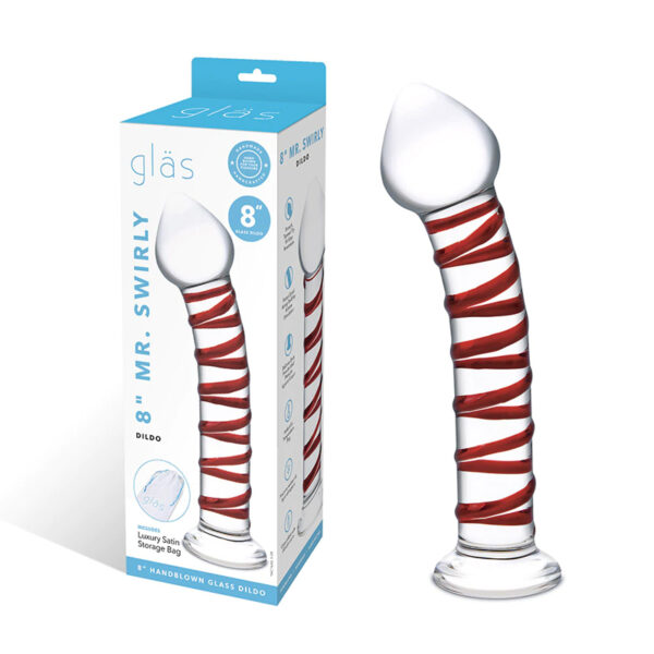Mr. Swirly Dildo 8in