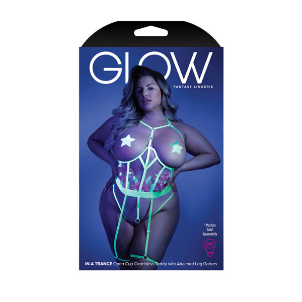 Glow In A Trance  Open Crotch  Teddy  Qs
