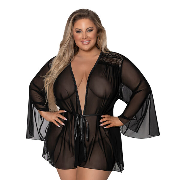 MS Modern Romance Short Robe Queen