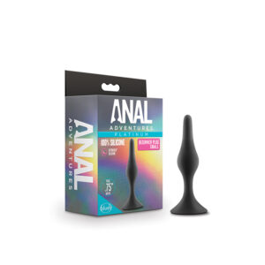 Anal Adventu Plat Sili Begin Plug Sm Bk