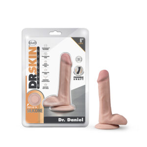 Dr. Skin Dr.Dan Dildo W/Suct Cu Sil 6 V