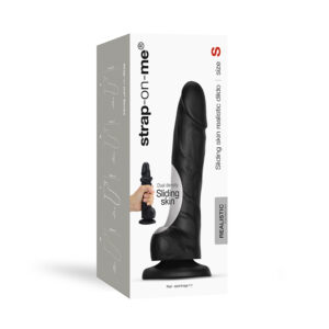Strap-On-Me Slid Skin Real Dildo Bk S