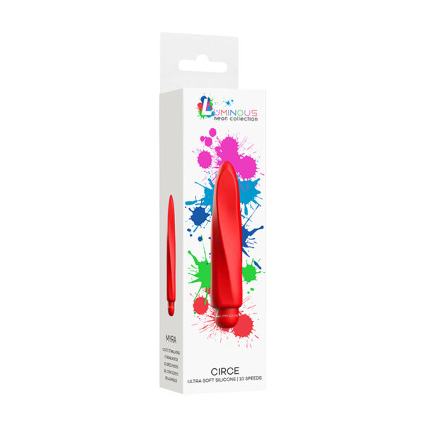 Luminous Myra ABS Bullet 10 Speed Red