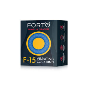 Forto F-15: Silic Vibrating Cockring Bl