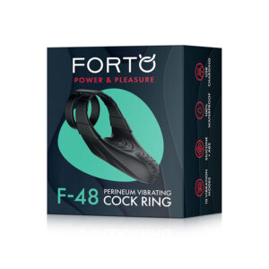 Forto F-48: Sili Vib Double Cockring Bk