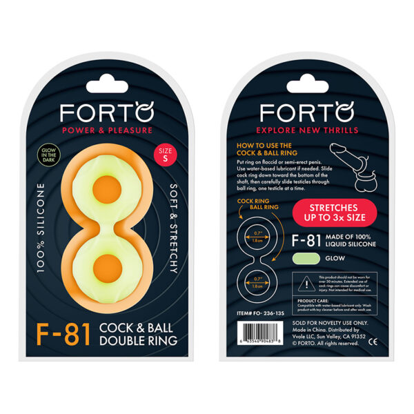Forto F-81: Double Ring Liquid Si 44mm G