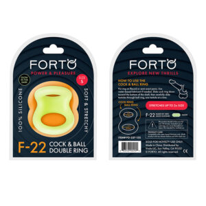 Forto F-22: D Ring Liquid Si 49/50mm Glo
