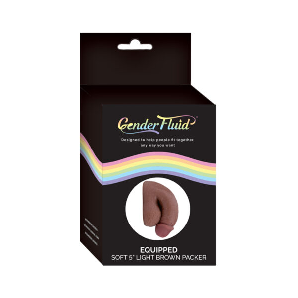 Gender Fluid Equip Soft Packer 5in L. Bw