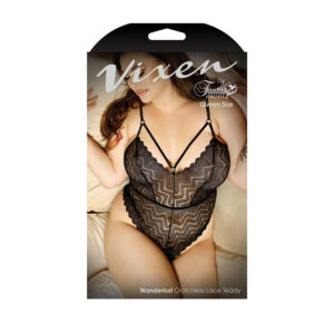 Vixen wanderlust crotchless teddy Qs