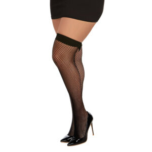 DG Diamond Net Fishnet ThighHighs BlkOSQ