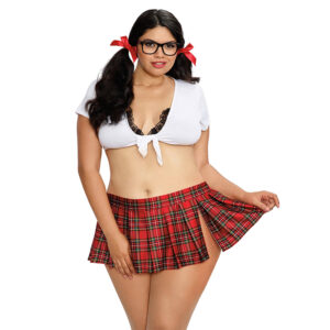 DG 2pc Schoolgirl Themed Set Costume OSQ