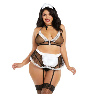 DG Mesh Maid Themed Bedroom Costume OSQ