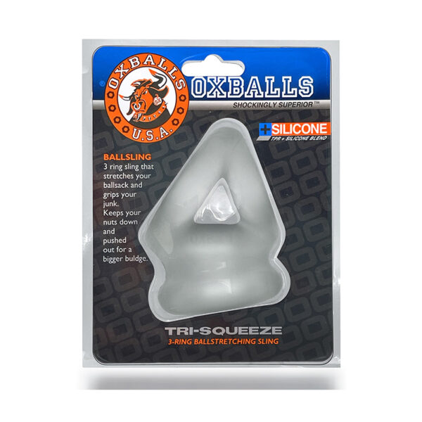 Oxballs Tri-Sque Cocksling&Ballstret Ice