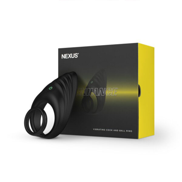 Nexus Enhance Vibe Cock/Ball Ring Bk