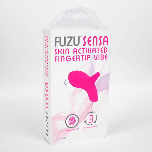 Fuzu Skin Activated Fingertip Vibe Pink