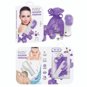 Fuzu Vibrating Fingertip Massager Purple