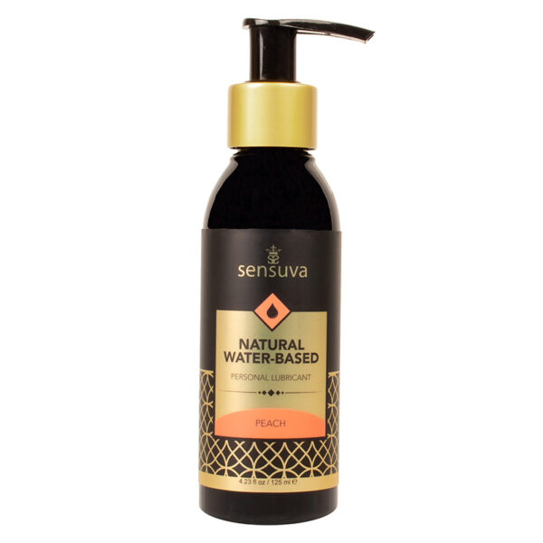 Natural Water-Based Lubricant Peach 4oz