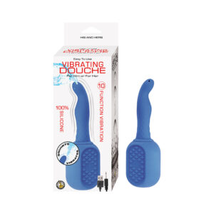 Vibrating Douche Blue