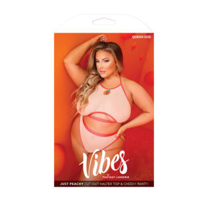 Vibes Just Peach CutTop & Panty Q Nude