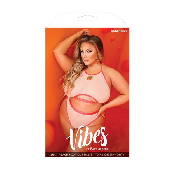 Vibes Just Peach CutTop & Panty Q Nude