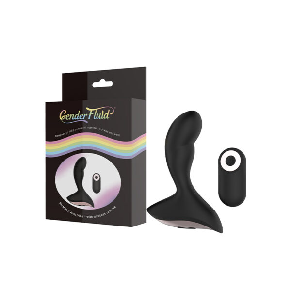 Gender Fluid Rumble Anal Vibe Blk