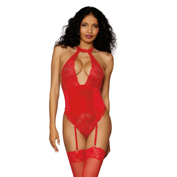 DG Garter Teddy Lipstick Red OS