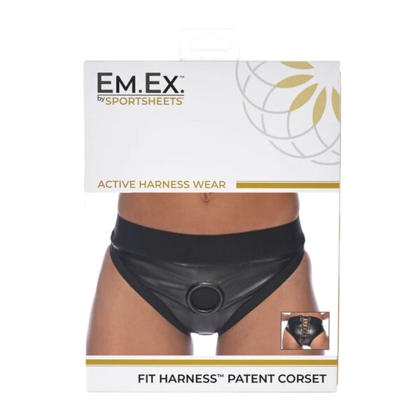 SS Fit Harness Patent Corset S