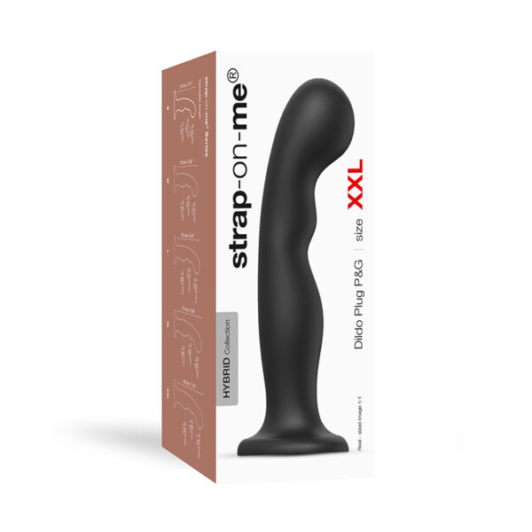 Strap-On-Me Dildo Plug P&G Blk XXL