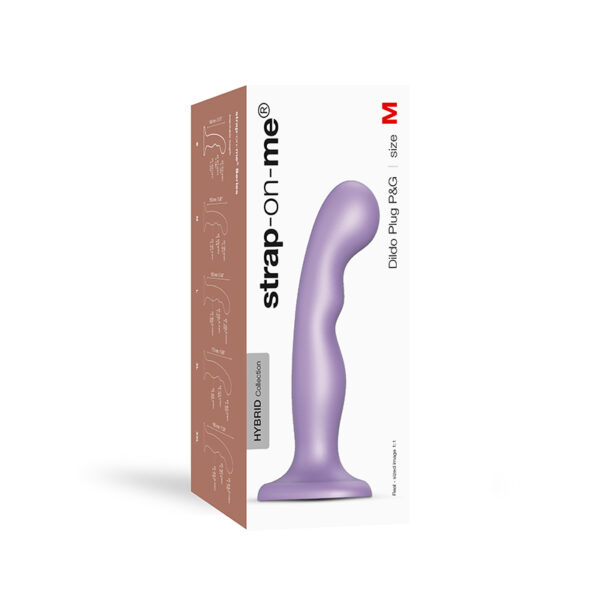 Strap-On-Me Dildo Plug P&G Met Lilac  M
