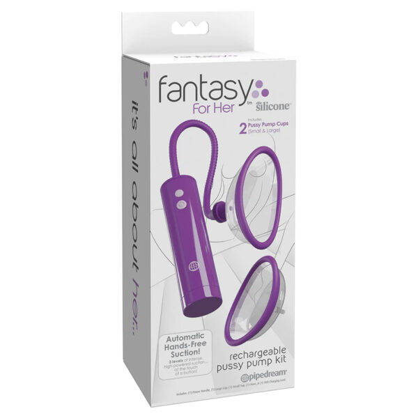 Fantasy For Her Recharg Puss Pump Kit Pu