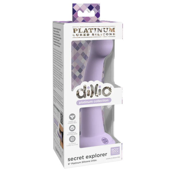 Dillio Platinum Secret Explo Sili 6in Pu