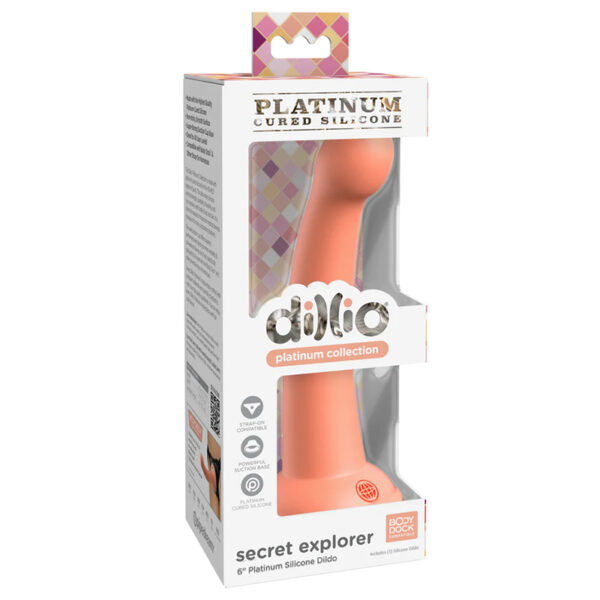 Dillio Platinum Secret Explo Sili 6in Pe