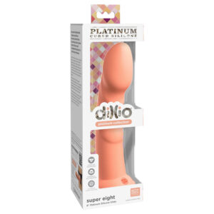 Dillio Platinum Super Eight Sili 8in Pea