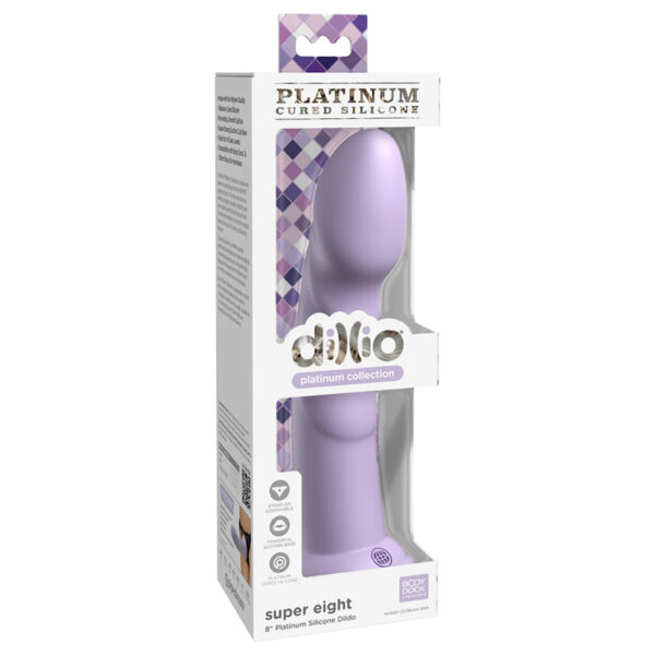 Dillio Platinum Super Eight Sili 8in Pu