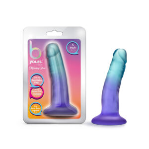 B Yours Morning Dew Dildo 5in Sapphire