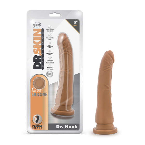 Dr. Skin Silicone Dr.Noah w/Suct C 8in M