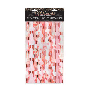 Glitterati Penis Foil Curtain Set Of 2