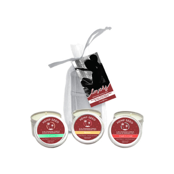 EB Hemp Seed Holiday Candle Trio 2023