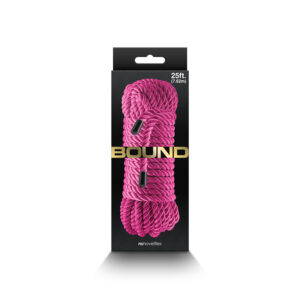 Bound Rope 25ft Pink