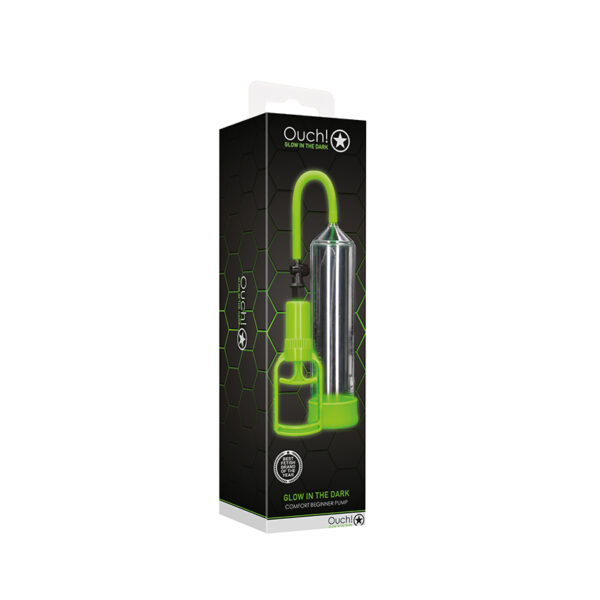 Ouch GITD ComfortBeginnerPump NeonGreen