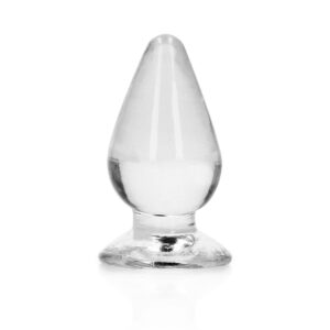 RealRock CC 4.5in Anal Plug Clear