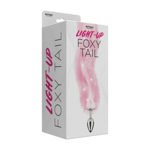 Foxy Tail Light Up Faux Fur Butt Plug Pk