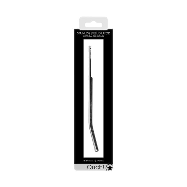 Ouch Urethral Snd Mtl Dltr 8mm/7.48in