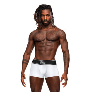 MP Modal Rib Pouch Short White L