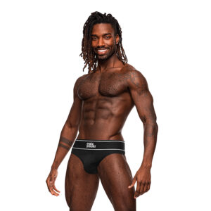 MP Modal Rib Bong Thong Black LXL